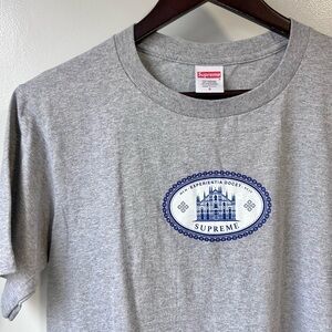 New SUPREME Experientia Tee Heather Grey